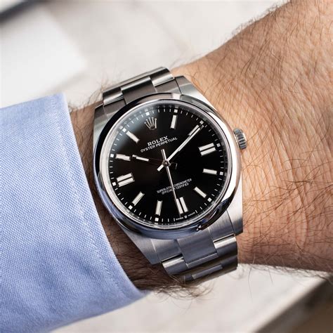 Black And Silver Rolex 